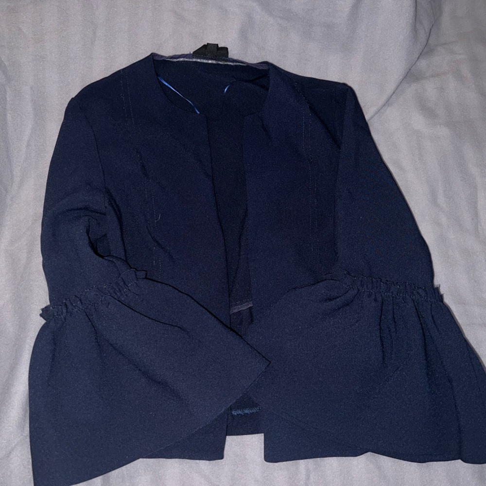 Navy Blue TopShop blazer.